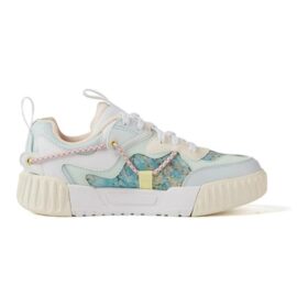 2.0 Skate-sneakers “Green Blue White”