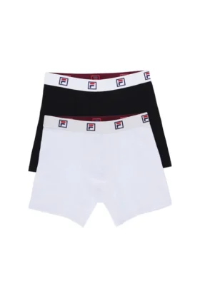 2-pack boxershorts för män med medelhög midja