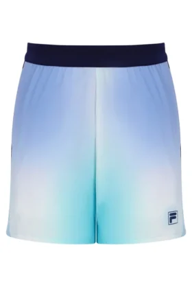 Aqua 5-tums tennisshorts för herr med innerbyxa