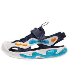 Artist-sandaler "White Navy"
