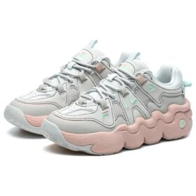 Barricade Low-sneakers “Grå Rosa Vit”