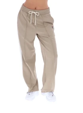 Beige Chiara Smart-byxor med raka ben