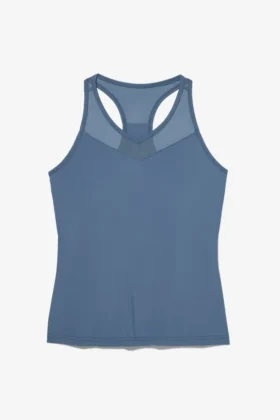 Blå Tennis Essential-top med racerrygg