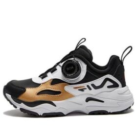 BOA Classic Vintage-skor "Black White Gold"