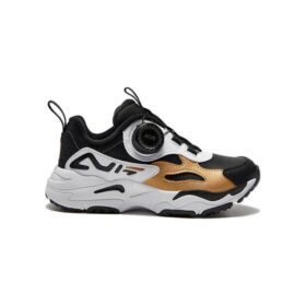 BOA Classic Vintage-skor “Black White Gold”