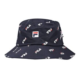 Buckethat med hel logotyp “Svart”