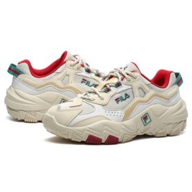 Disruptor 2-sneakers ”Beige, vit, röd”