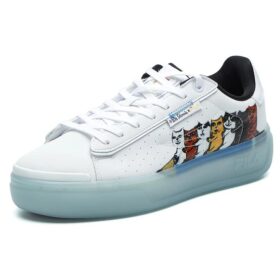 Fashion Court låga sneakers Vit/Grön