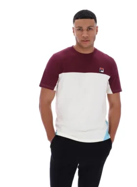 Fig Tiebreaker T-shirt med färgblock