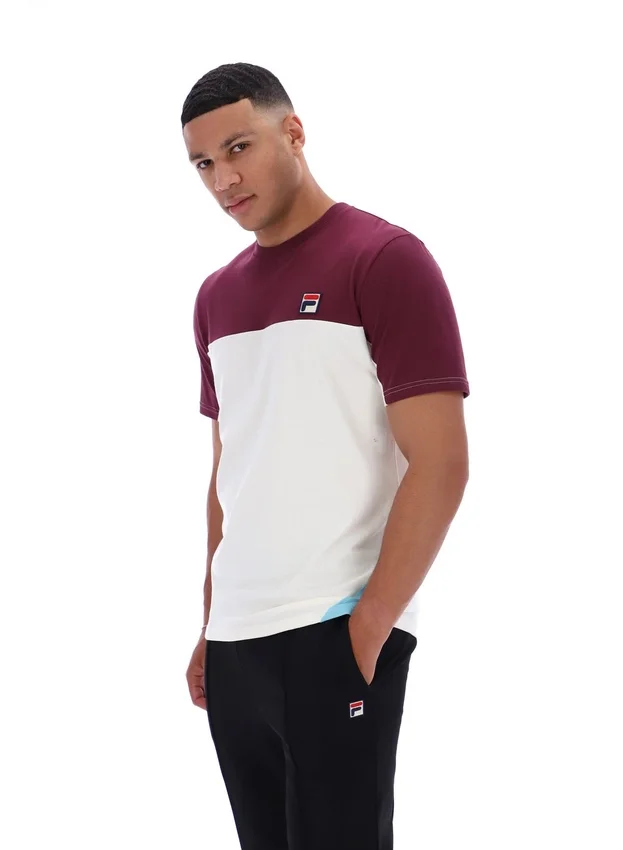 Fig Tiebreaker T-shirt med färgblock