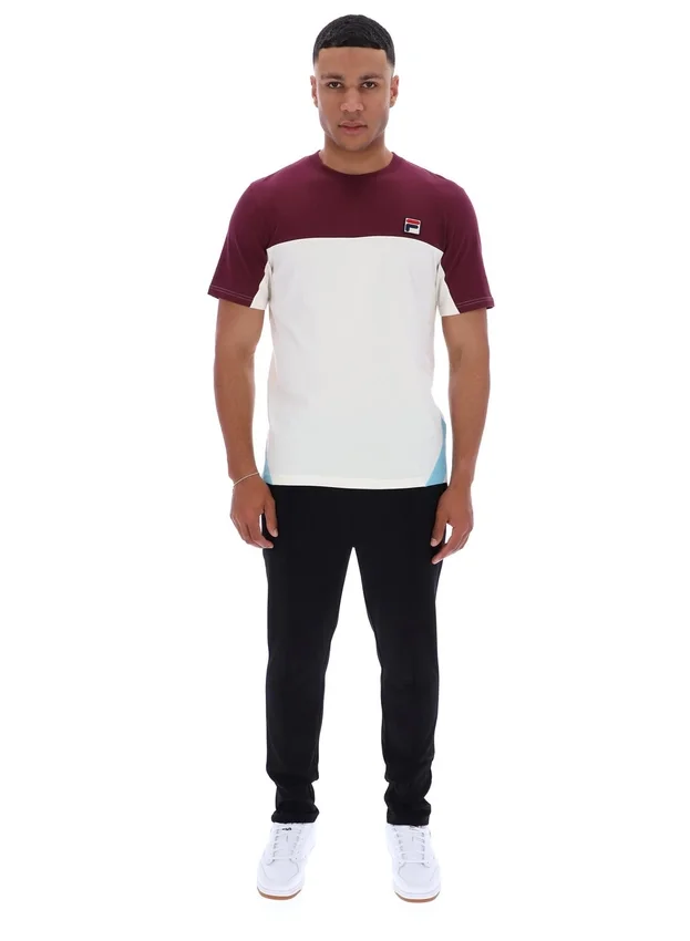 Fig Tiebreaker T-shirt med färgblock