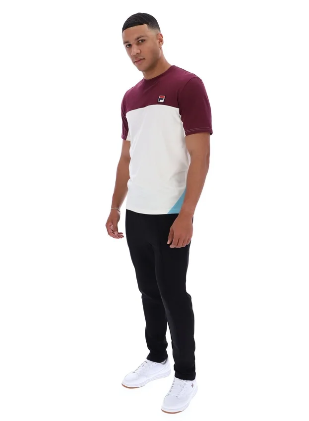 Fig Tiebreaker T-shirt med färgblock