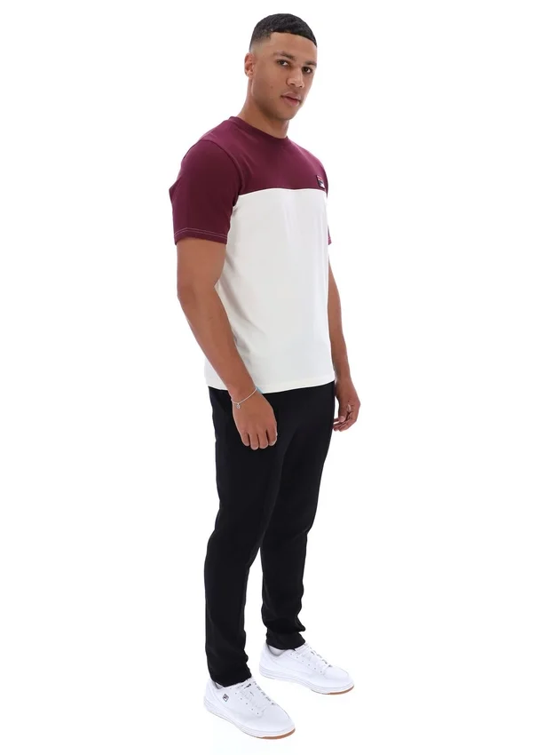 Fig Tiebreaker T-shirt med färgblock