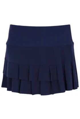Fila Navy Alley veckad skort