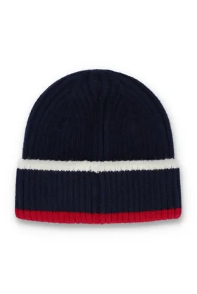 Fila Navy Ciro ribbad mössa med uppvikt kant