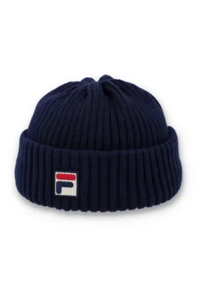 Fila Navy Finns Chunky Turn-Up Watchman-mössa