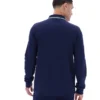 Fila Navy Monte långärmad polotröja med kontrasterande krage