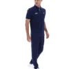 Fila Navy Pablo polotröja med tre knappar och ribbade kanter
