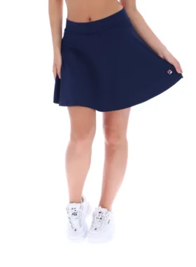 Fila Navy Sancia tenniskjol i skaterstil