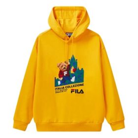 Fila-tröja för män, gul