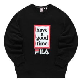 Fila x Have a good time-tröja ”Svart Vit Röd”