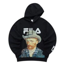 Fila x Van Gogh Museum-hoodie ”Black Multi-Color”