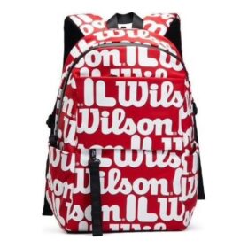 Fila x Wilson ryggsäck med dubbla axelremmar "Röd Vit"