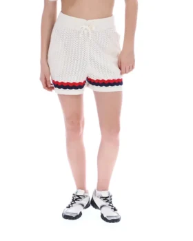 Fino-shorts i virkat stickat