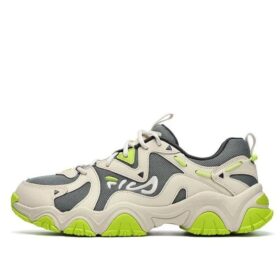Fluid 4-sneakers "Grön Beige"