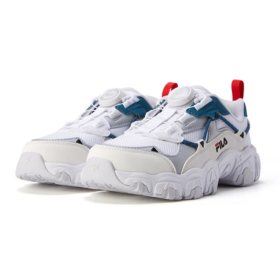 Fluid Sneakers “Vit Grå Blågrön”