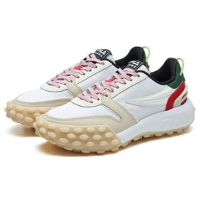 Gara Chunky Sneakers “Vit Röd Grön”
