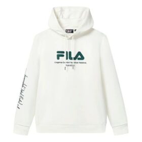 Hoodie med logotyp "Vit Grön"