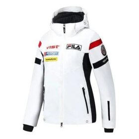 Jacka med Athletics-logotyp "White Black"