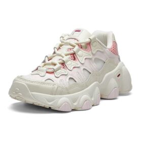 Jagger Retro löparskor Vit/Rosa