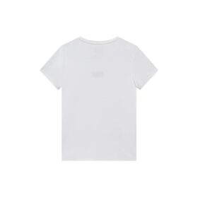 Kortärmad 2019 Minimalistisk broderad kortärmad T-shirt, vit