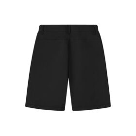 Lösa, andningsbara, vardagliga vävda Shorts i svart