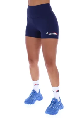 Marinblå Fila x TALA SKINLUXE cykelshorts