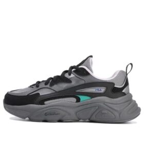 Mars 1S andningsbara retro-sneakers "Grå Svart"