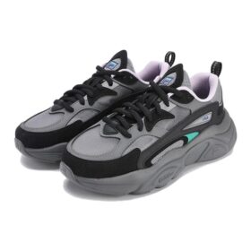 Mars 1S andningsbara retro-sneakers “Grå Svart”