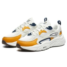 Mars 1S-sneakers ”White Yellow”