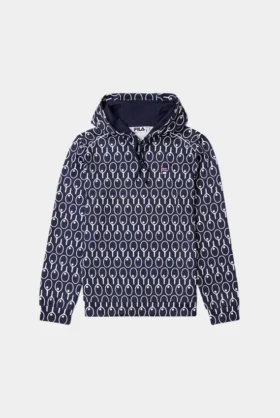 Midnattsblå hoodie