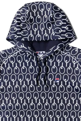 Midnattsblå hoodie