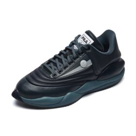Mihara x Fila FM-6 låga sneakers, svarta