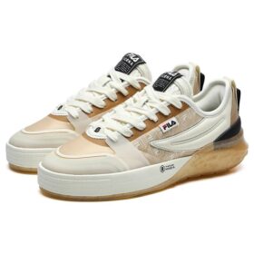 Mixa-sneakers beige ”Creamyellow”