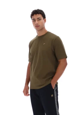 Mörk olivgrön Yaxley 3 Premium-T-shirt