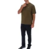 Mörk olivgrön Yaxley 3 Premium-T-shirt