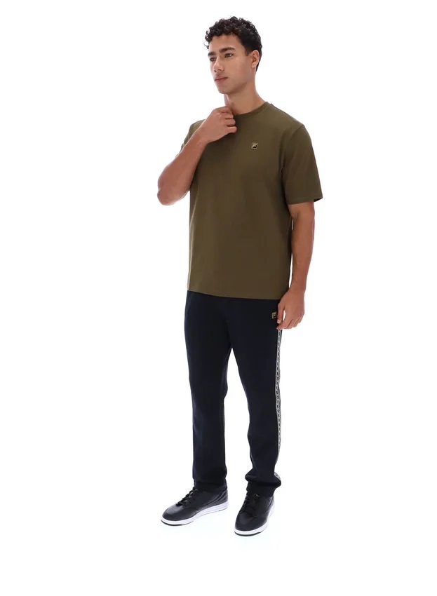 Mörk olivgrön Yaxley 3 Premium-T-shirt