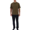 Mörk olivgrön Yaxley 3 Premium-T-shirt
