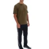 Mörk olivgrön Yaxley 3 Premium-T-shirt