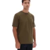 Mörk olivgrön Yaxley 3 Premium-T-shirt
